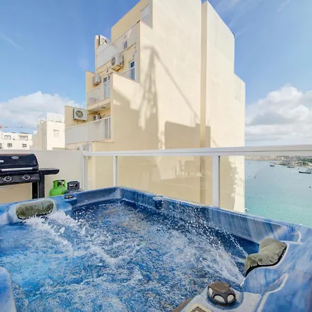 شقة Sapphire Residences - & Penthouse In By Shortletsmalta سليمة