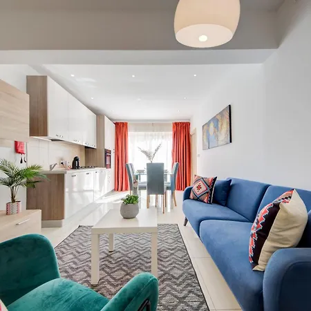 Sapphire Residences - & Penthouse In By Shortletsmalta شقة